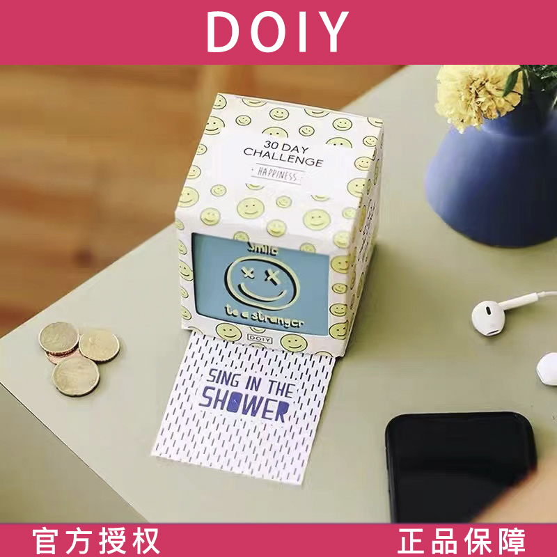 [Official Genuine Product] Spanish Doiy 30-Day Life Challenge Guide Target Blind Box Fun List of Ideas