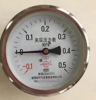 新华脉动真空灭菌器制药设备Y100Z新时代内室夹层-0.1-0.5压力表