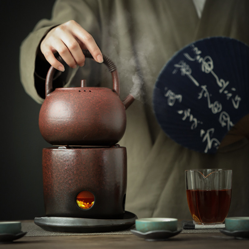 Zen Intentions Ceramic Charcoal Stove Burning Tea Stove Heating Tea Fired Tea Stir Fried Tea Aroma Burning water cooking tea Boiling Tea Charcoal Fire-Taobao-Taobao