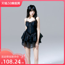 Breezeholiday Swimsuit Womens Spa Superior Conservative Meat Cover Closed to Lean Steel Tool in Korean in Swimwear