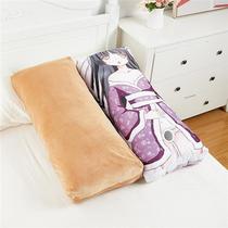 New two-dimensional cartoon pillow non-inflatable gun holder with hole flying cup invisible masturbation device for fun use