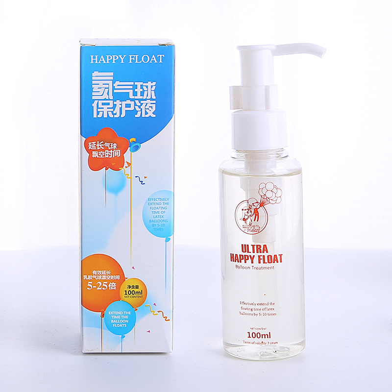 Balloon protection liquid prolongs the floating time of helium balloon transparent wave ball sequin glue helium protection liquid