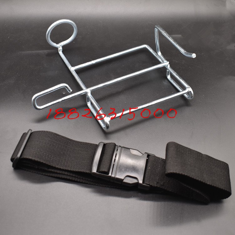 Electric screwdriver charging impact wrench holder hook frame subwork woodworking special iron bracket waist belt 