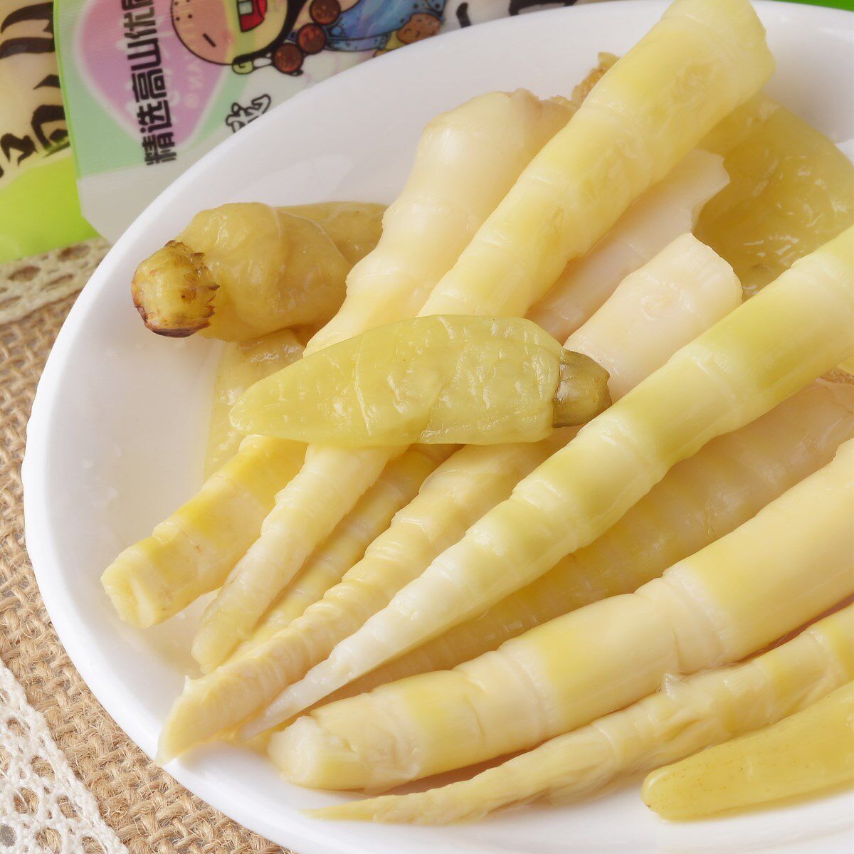 Vegan pepper pepper pointed 1000g small package pickled bamboo shovels sharpened stagma snack