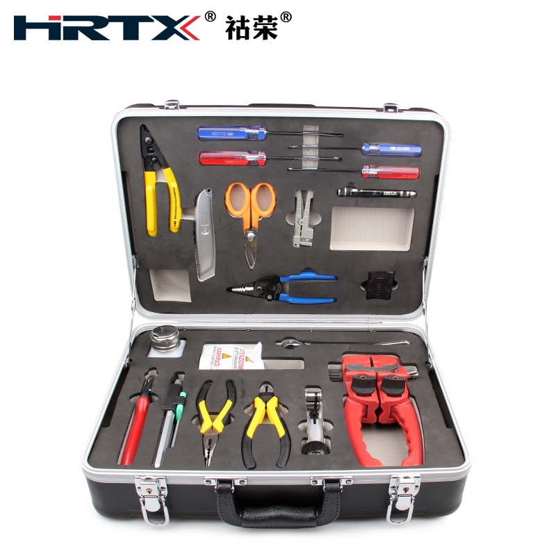HRTX optical fiber fusion repair toolbox KF6200 optical cable power engineering construction site cable cutter toolbox