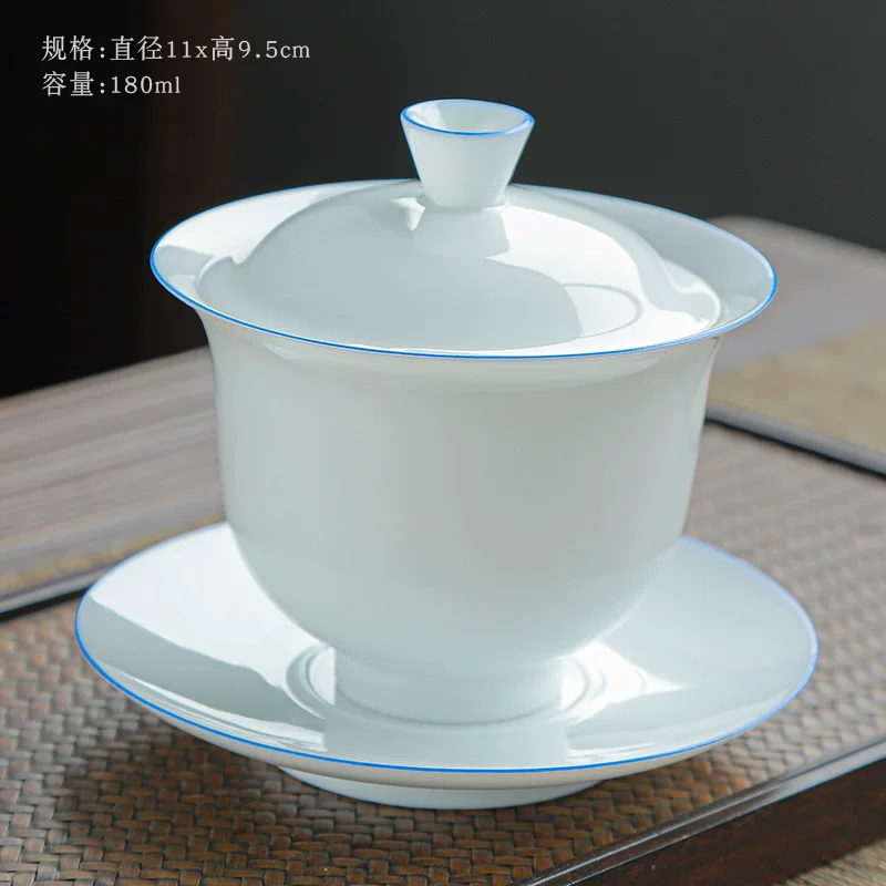 Tea set, ceramic teapot, tea cup, simple and elegant design