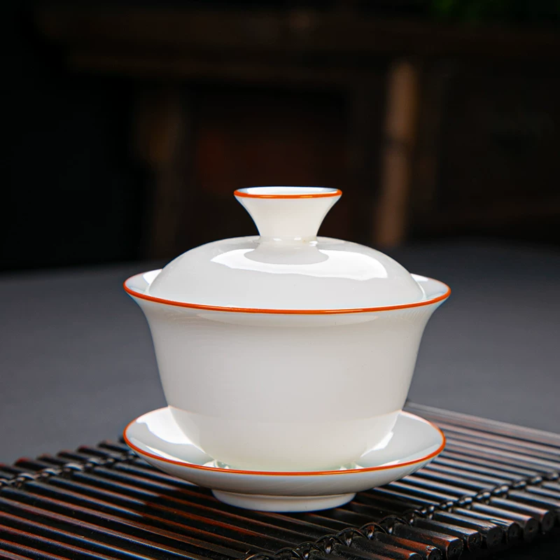 Tea set, ceramic teapot, tea cup, simple and elegant design