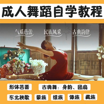 Adult Dance Basic Work Self Study Tutorial Classical Ethnic Body Ballet Breakdown Zero Base Teaching Video Music