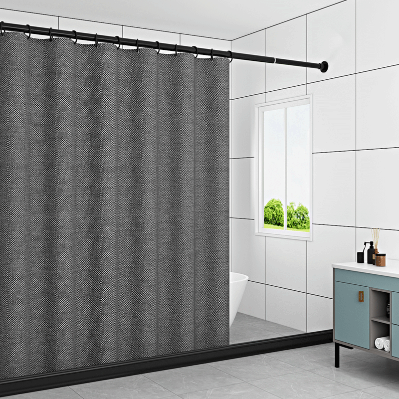 MAKEUP ROOM MAGNETIC BATH CURTAIN SUIT BATHROOM WATERPROOF CLOTH SHOWER ROOM PARTITION WINDOW WATER STOP BAR DRY AND WET SEPARATION FREE OF PUNCH