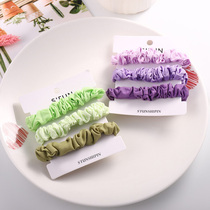 Cream girl hair rope children hipster sweet Joker Korean ins Net Red large intestine Hairband headdress