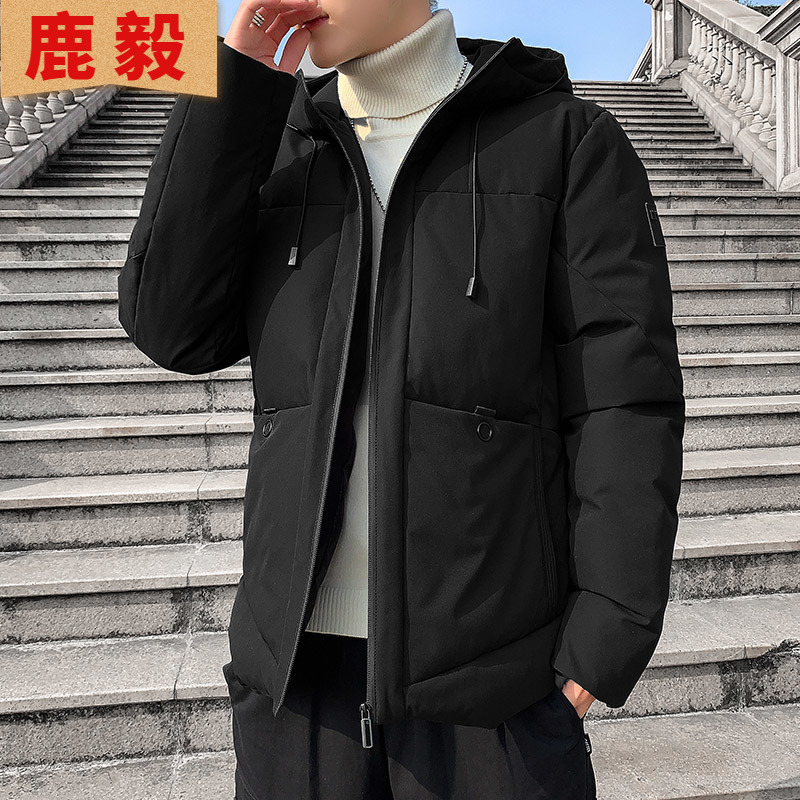 鹿毅2棉衣男潮牌棉袄2019年新款工装加厚外套男秋冬季男士棉服