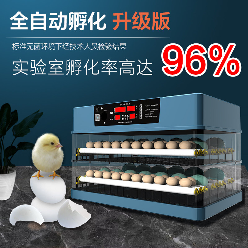 Incubator Household small automatic mini hatching Smart egg hatching machine Chicken duck goose bird egg hatching box