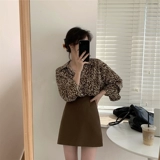 Ретро сексуальная рубашка, лонгслив, в западном стиле