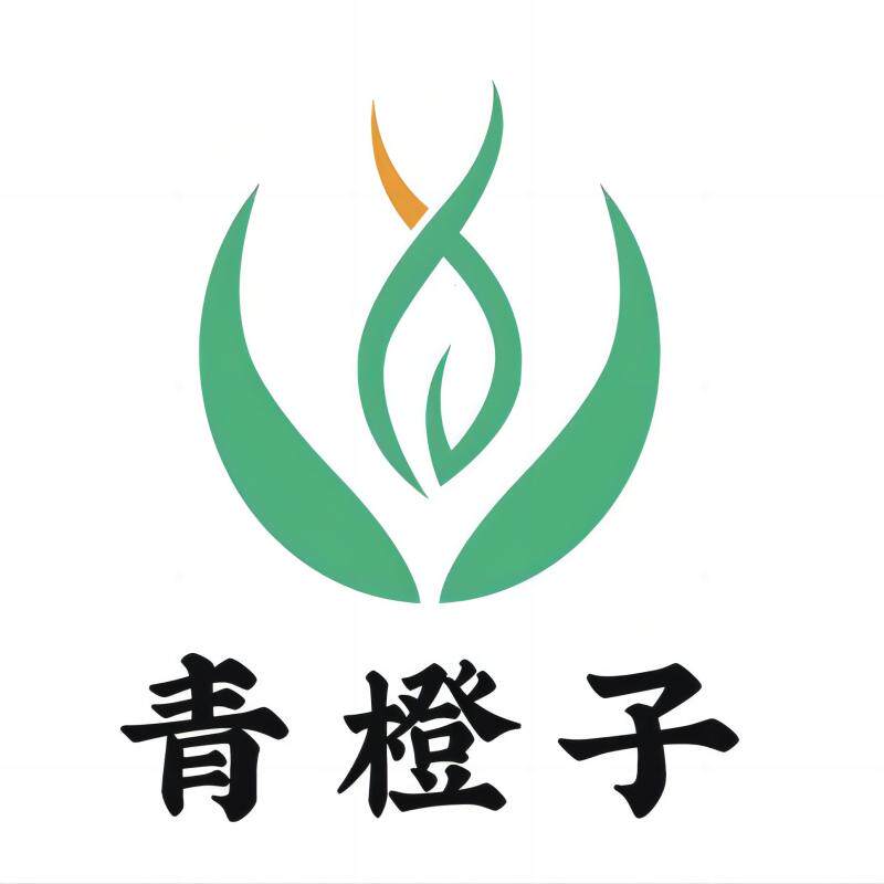 青橙子健康管理中心的LOGO