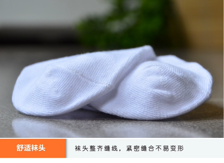 Màu kẹo vớ của phụ nữ Màu rắn thấp để giúp vớ cô gái cotton vớ thuyền vô hình cô gái Bốn mùa vớ nữ nông miệng - Bít tất nữ