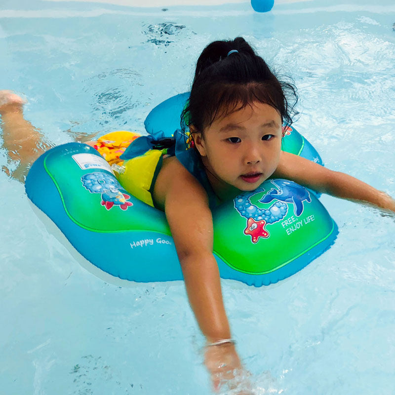 Baby swimming ring children's armpit lap ring anti-rollover infant male and female baby neck ring 2-3-4 years old children sitting ring