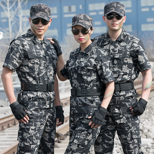 Рабочая работа на открытом воздухе дышащая подлинная летняя военная фанатная спецназ износостойкий тонкий стиль без исчезновения коротких рукавов