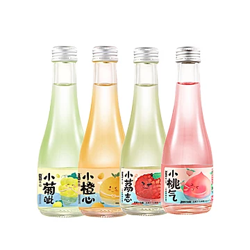 【本味寒造】果酒低度小瓶装125ml*4瓶