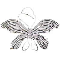 Ангел -бабочка - серебро [отправить дует соломинку]