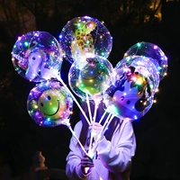 Модель горячей продажи - Смешанная модель мультфильма с светящейся волной [5 штук] для воздушного насоса