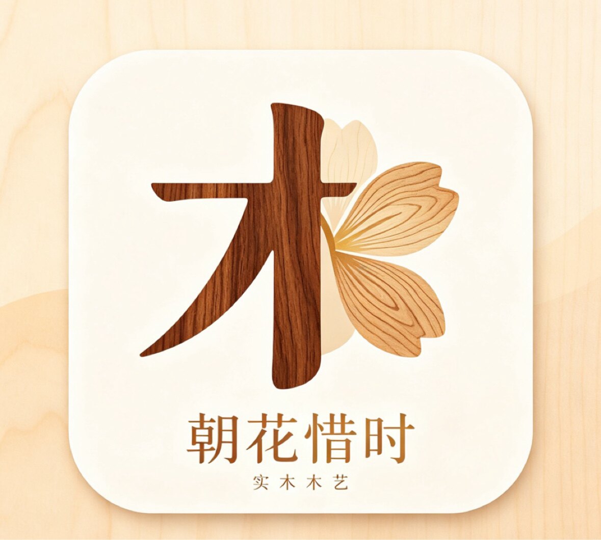 朝花惜时木艺