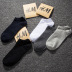 . Socks nam eo ngắn mens bông ngắn miệng vớ hút mồ hôi thấp eo mùa hè thấp giúp thở mùa hè thuyền vớ mỏng chống. 