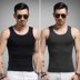 . Vest mens Summerdale đánh dấu vest cơ thể lớn mã cross-bar A-màu cổ áo sơ mi dưới bên ngoài mặc nam giới. 