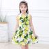 7 nhà skirtth bộ đồ ngủ mỏng lụa 3 bông 86 cô gái nhỏ 9 trẻ em 10 mùa hè pajama symmy váy ngủ 1112 trẻ em 5 tuổi 5 cô gái. 