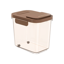 Rice bucket household 2024 new 50 catties flour bucket insect-proof and moisture-proof sealed rice tank rice box rice storage container