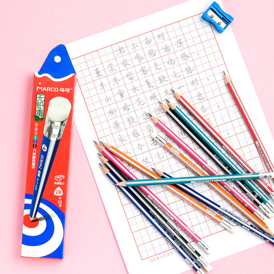 第二件1元,马可原木HB铅笔15支