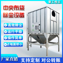 Bag type dust collector Industrial pulse high temperature central woodworking dust removal workshop dust collection system Environmental protection equipment