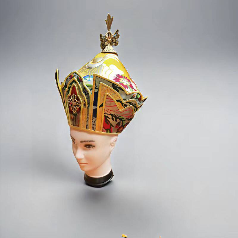 神秘东方之冠：探索毗卢帽与法师帽的艺术传承-其他特色工艺品-淘宝百科网