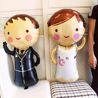 Алюминиевая пленка персонаж (одна пара) большой