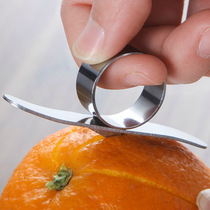 Stainless steel orange peeler creative orange peeler orange grapefruit peeler portable orange opener kitchen gadget