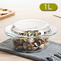 1L измеренный горшок (крышка можно использовать в качестве блюда)