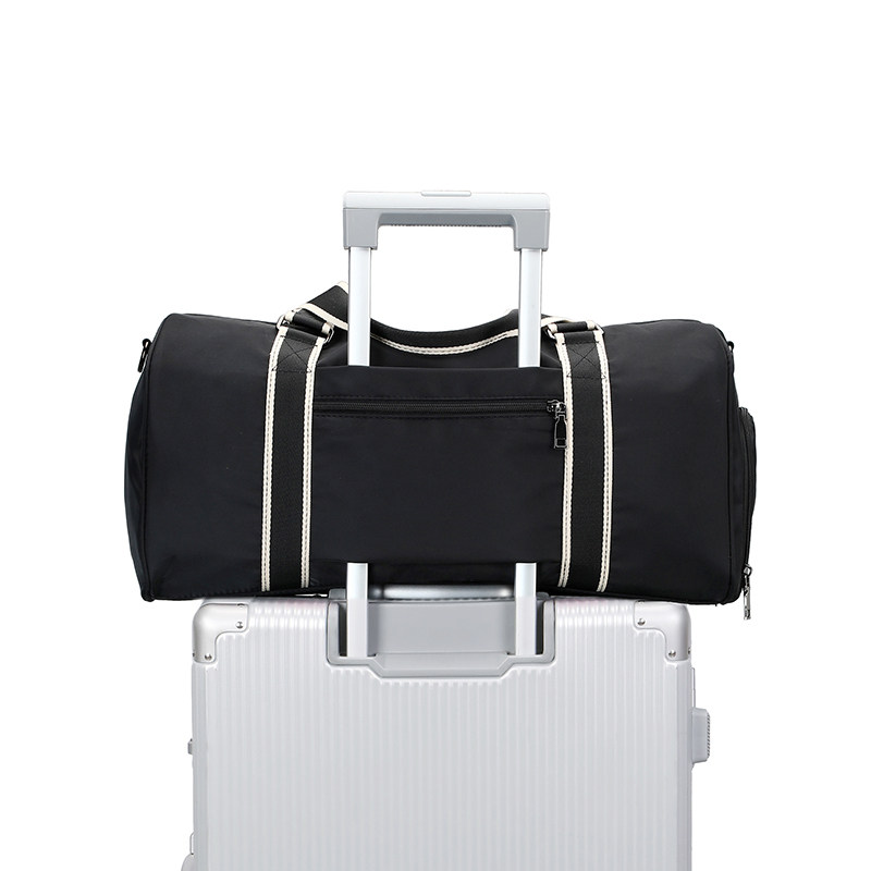 Large-Capacity Portable Travel Bag, Men's Gym Bag, Lightweight Storage Bag, Short-Distance Business Trip Luggage Bag, Women's Dry and Wet Separation Trendy Bag