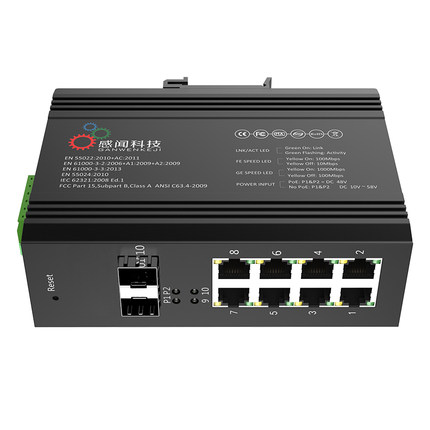Managed Industrial Ethernet Switch Optical Transceiver Network Tube Ring Network KP-9000-GW-7528G
