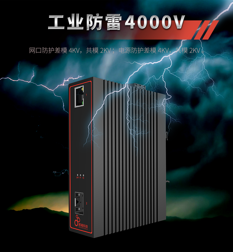 Senheard 100 trillion Industrial Grade Fiber Transceiver SFP Interface Photoelectric Converter Industrial Switch GW-5311F