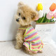 Cat Clothes Cute Cherry Suspender Skirt Spring and Summer Thin Anti-Shedding Chinchilla Ragdoll Pet Puppy Clothes