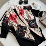 Демисезонный шарф, модный шейный платок, носовой платок, в западном стиле