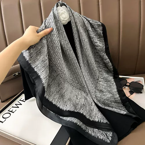 Демисезонный шарф, модный шейный платок, носовой платок, в западном стиле