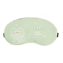 Childrens cartoon ice eye mask to block light for girls to sleep with adjustable rope ice pack ice compress and hot compress to relieve eye fatigue