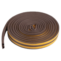 Anti-theft door gap sealing strip door seam windproof wooden door under sound insulation strip window entry door adhesive strip room door edge artifact