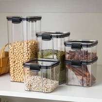 Sealed cans for grain kitchen storage food-grade transparent plastic cans boxes snacks dry goods tea storage cans