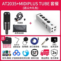 AT2035+Midiplus Tube Mobile Phone Live Sound Card Card