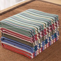 (Factory) Pure cotton tail single old coarse cloth sheet single piece thick encryption single double
