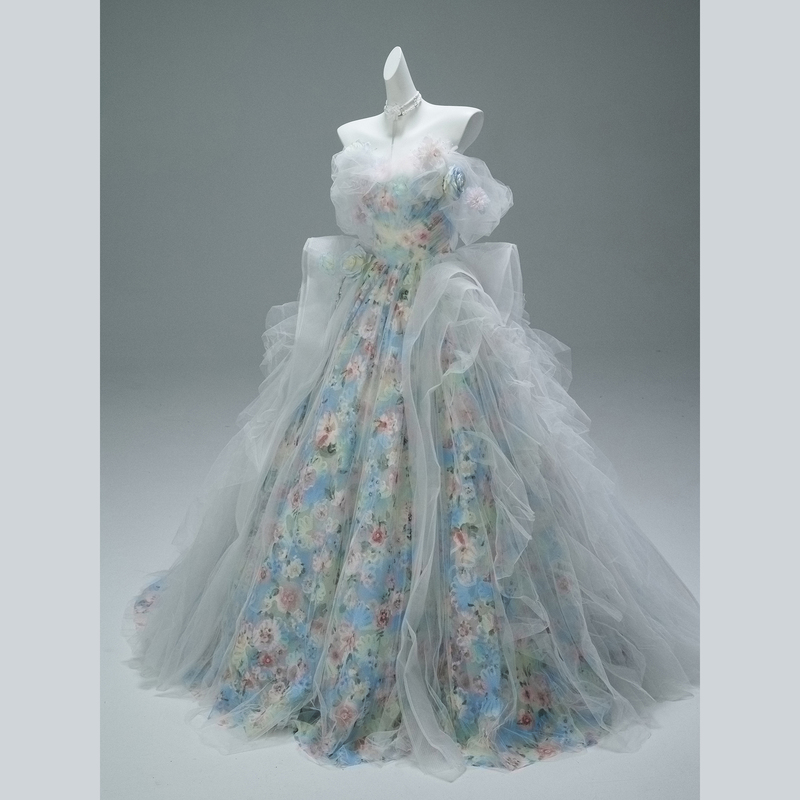 Cross Queen | Qingye 25 New Product Large Skirt Art Exam Vocal Performance 18Th Birthday Coming-Of-Age Ceremony Princess Dress