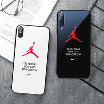 Xiaomi 10 mobile phone case aj xiaomi 9m 8 basketball cc9 redmi k20pro label 6x tide brand ins wind note7 net red new mix3 creative simple glass note