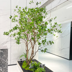 High-End Artificial Horsewood Greenery for Window Displays, Indoor and Outdoor Decoration, Large Fake Trees, Minimalist Landscape