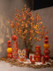 Artificial Persimmon Tree, Wishing Tree, Indoor and Outdoor New Year Decoration, Red Envelope Tree, New Chinese Style Fake Tree, Pomegranate Tree, Large Landscaping
